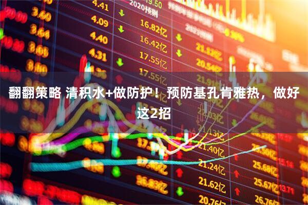 翻翻策略 清积水+做防护！预防基孔肯雅热，做好这2招